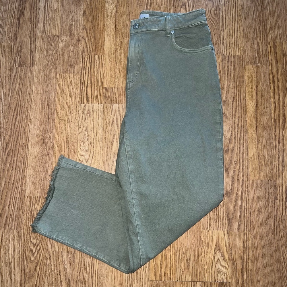 Green LOFT Jeans